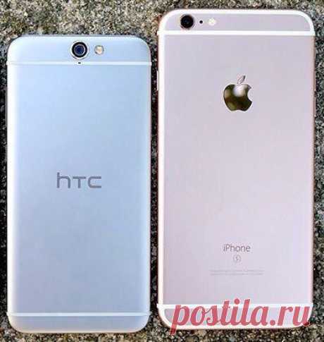 HTC заявляет, что это Apple скопировала дизайн HTC One для iPhone 6 / Интересное в IT