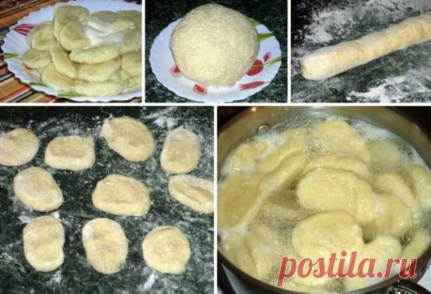 Ленивые вареники 

Ингредиенты: 
-400 г однородного творога; 
-1 яйцо; 
-3-4 полных ст. ложек муки; 
-сахар по вкусу; 
-соль для варки; 
-мука для подсыпки. 

Приготовление: 
Размять творог с сахаром. Добавить яйцо и тщательно перемешать. Добавить муку и замесить тесто. Рабочую поверхность посыпать мукой. Сделать из теста колбаску. Нарезать колбаску небольшими кусочками. Из кусочков сделать небольшие кружочки с выемкой в центре. Такая вмятинка на готовом ленивом варенике п...