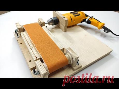 Инструмент, который вы никогда раньше не видели - дрель-шлифовальный станок