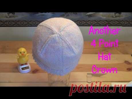 My Full Fashioned Decrease Hat - YouTube