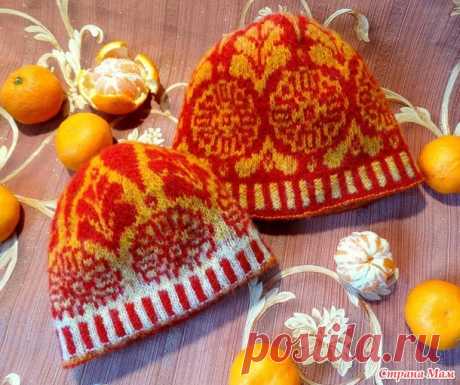 Шапочки жакардом - Жаккард - Страна Мам