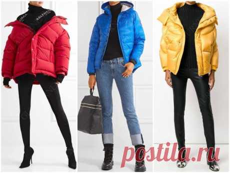 Стилизуем пуховик по-новому