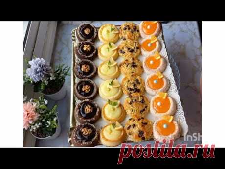 ميني كيك إقتصاديين 💥 بأربعة أشكال بعجينة واحدة و مداقات مختلفة 😋👩‍🍳😋 كيجو راااائعييين