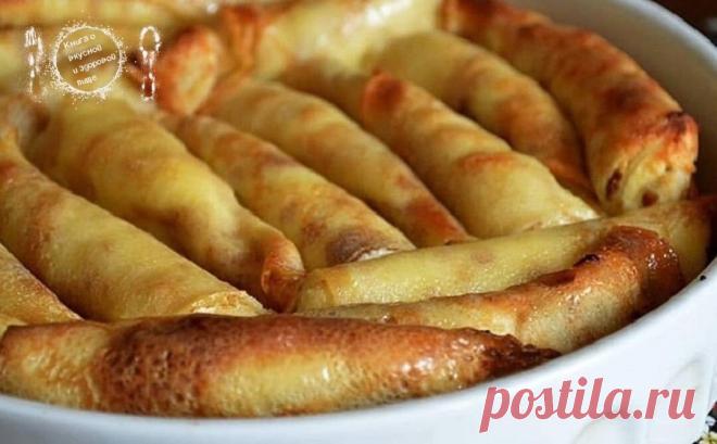 #рецепт 

Налистники с творогом я впервые попробовала на свадьбе у друга, которая была в деревне. Их вкус покорил меня навсегда. После свадьбы я раздобыла рецепт этих чудесных налистников, и теперь сама радую свою семью этим чудом. Готовятся они на молоке и крахмале, получается тоненькие, нежнейшие и ароматные, по-домашнему теплые и удивительно вкусные!
Ингредиенты:
Яйца — 5 штук;
молоко — 0,5 литра;
крахмал — 5 столовых ложек;
соль,
сахар по вкусу;
подсолнечное масло — ...