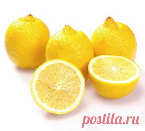 Необычное использование лимонного сока.