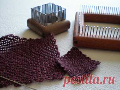 DIY Sock Patch Loom | i made a little 2" loom to make patche… | Flickr