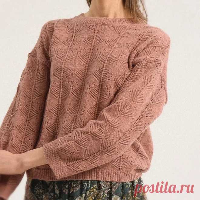 Джемпер с растительным ажуром Molly Bracken
