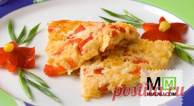 Миш-маш (болгарский овощной омлет) - кулинарный рецепт. Миллион Меню