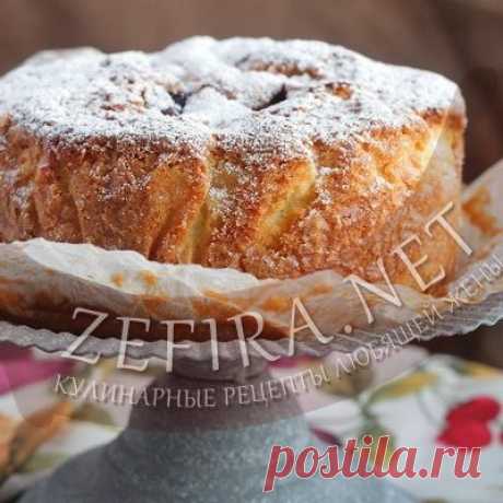 Сливовый пирог «Удачный» – Кулинарные рецепты любящей жены