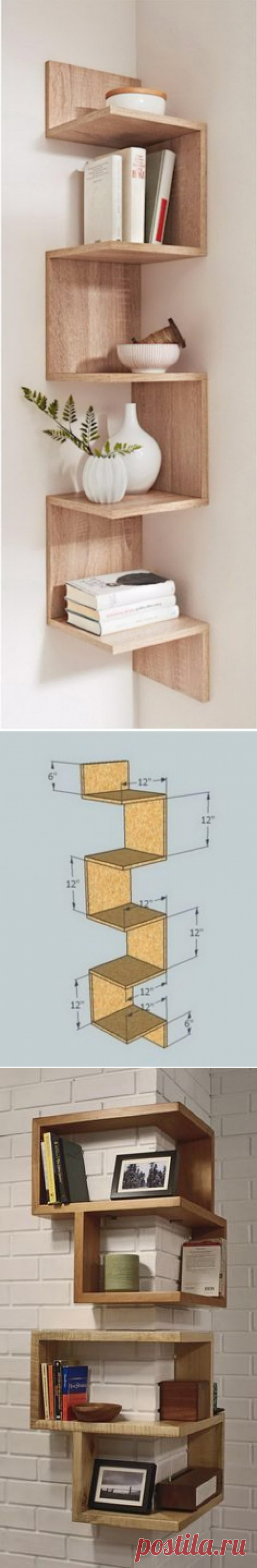 20+ DIY Corner Shelves to Beautify Your Awkward Corner
