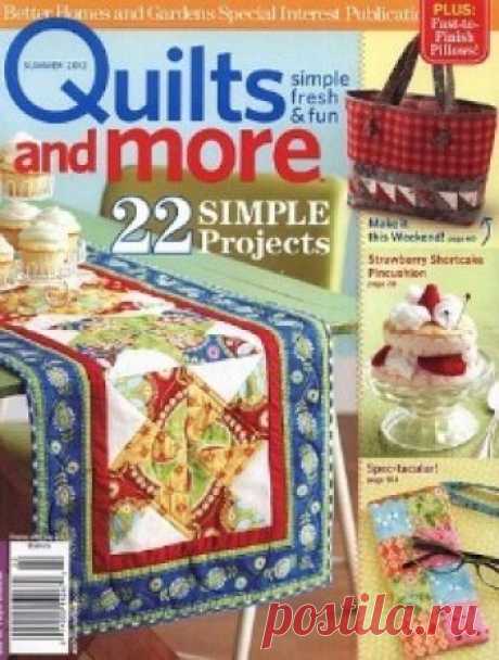 Quilts and More Summer 2012 (шитье, пэчворк)