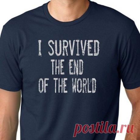 Я выжил при конце света / Рисунки и надписи / Модный сайт о стильной переделке одежды и интерьера