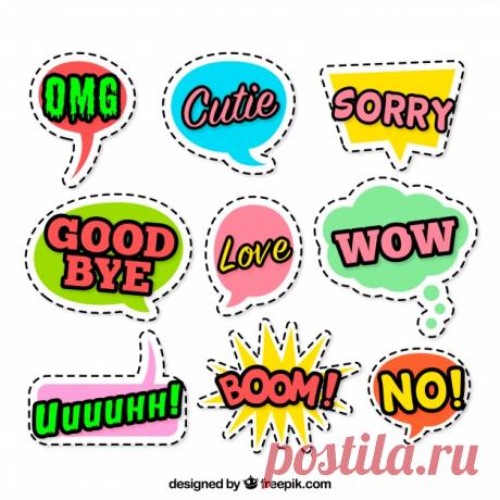 Красочная коллекция стикеров из девяти Более миллиона свободных векторов, PSD, фотографии и бесплатные иконки. Эксклюзивные халявы и все графические ресурсы, которые необходимые для ваших проектов