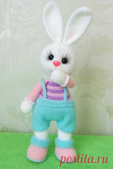 Зайка

#зайка@knit_toyss, #заяц_крючком@knit_toyss

Вязаный зайчик от Татьяны Бурундуковой.
Показать полностью...