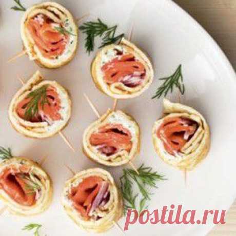 Роллы из омлета – вкусный и быстрый завтрак | Вкусный рецепт