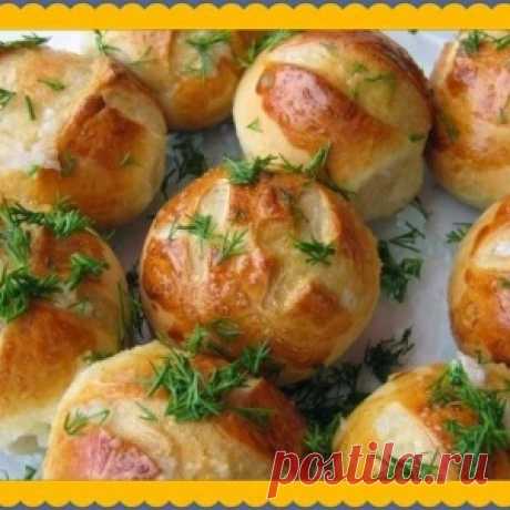 Пампушки с чесноком к борщу - вкусно и просто