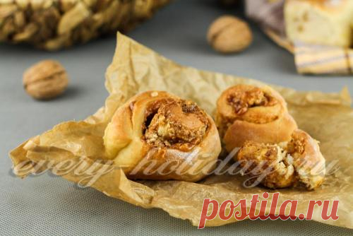 Булочки со сгущенкой