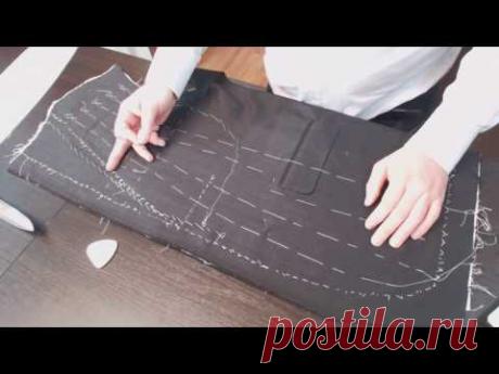 Будни портного. Контрольно-обмеловочный этап мужского пиджака.