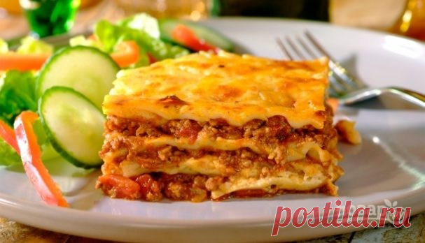 Лазанья (классический рецепт) - пошаговый рецепт с фото на Повар.ру