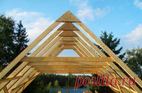 Укрепление поврежденной стропильной системы Если требуется замена сгнившей части мауэрлата или участков стропил крыши гаража или другой постройки, применяются дополнительные накладки. Усиление с помощью деревянных накладок выполняется при единичном повреждении одиночных стропил. Накладки крепятся при помощи болтов или гвоздей, при этом накладка должна нижним торцом опираться на балку мауэрлата и дополнительно фиксироваться на нем при помощи скрутки из катаной […]