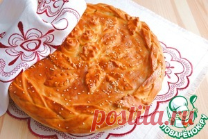 Пирог с мясом и луком - кулинарный рецепт