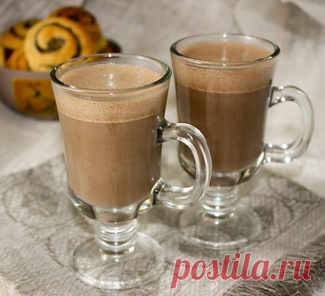 Какао флип со сливками - Kulinarnyj-Recept.��