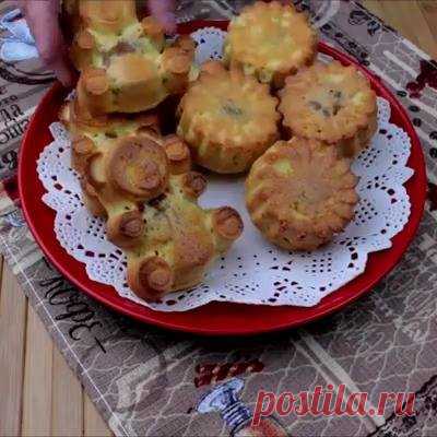 кексы с начинкой