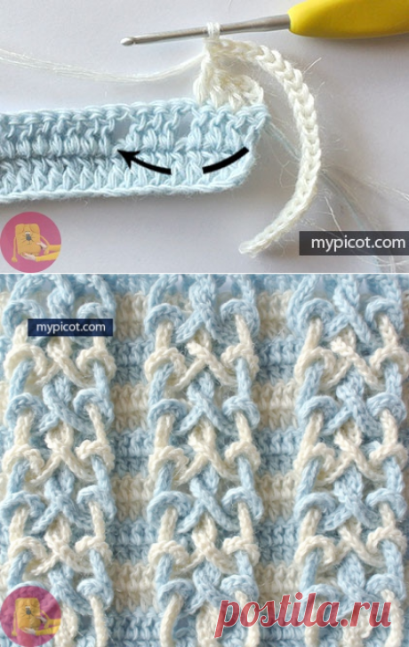 Неповторимый узор крючком — Сделай сам, идеи для творчества - DIY Ideas