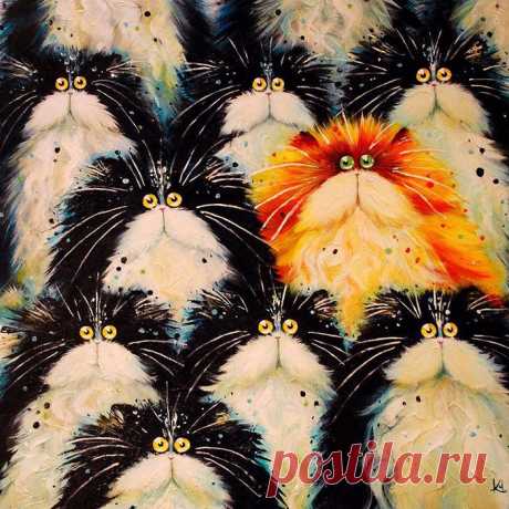 Коты украли их сердца