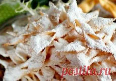 Хрустящий ХВОРОСТ в духовке. Вкусный рецепт