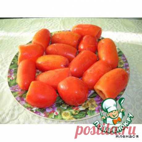 Замороженные помидоры - кулинарный рецепт