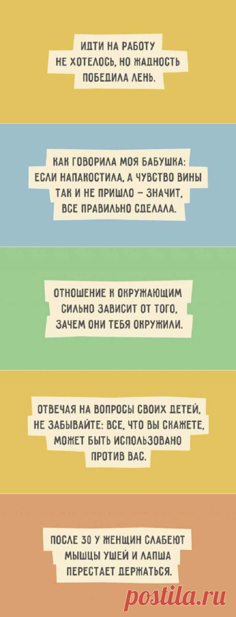 20 искрометных открыток с юмором о нашей жизни
