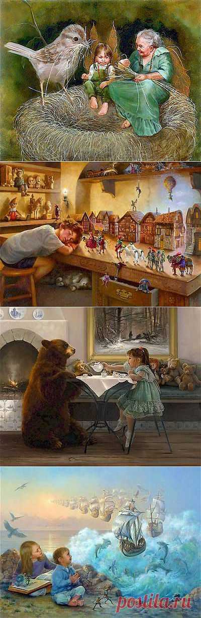 Lynn Lupetti - сказочница из Калифорнии - Галерея искусств - Для души - Статьи - Школа радости