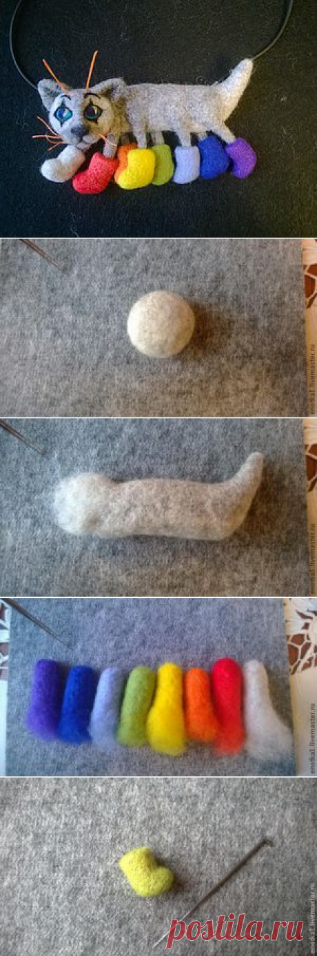 Кошка-осьминожка - Ярмарка Мастеров - ручная работа, handmade