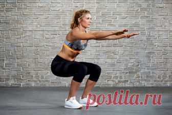 Приседания: 14 видов упражнения — оздоровление и ощутимый визуальный эффект! Регулярно выполняя эти упражнения, вы добьетесь поистине потрясающих результатов! Полноценная и разнообразная тренировка нижней части тела, состоящая из одних только приседаний. Приседы помогают прока...