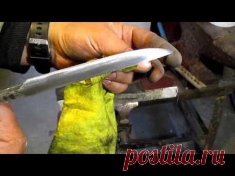 Шлифовка полировка клинка