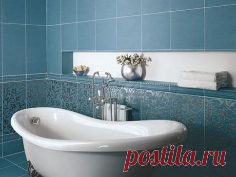 Не только плитка: отделочные материалы для ванной комнаты - Ремонт и дизайн
