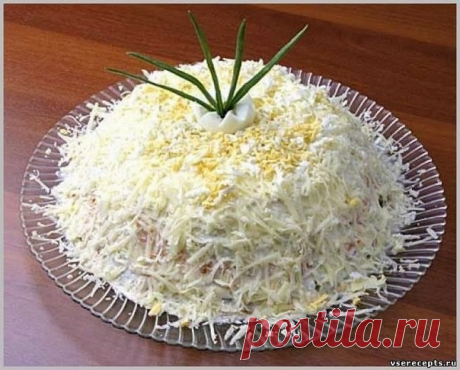Салат "Шпротный" - просто и вкусно!