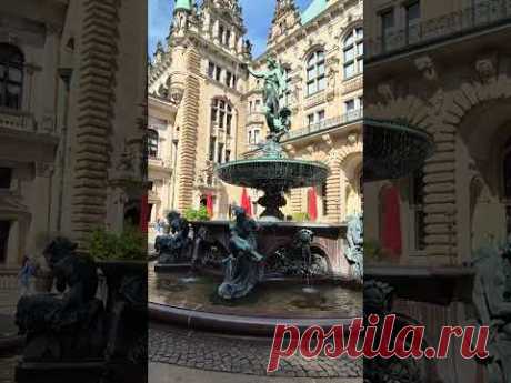 Hambur Rathaus #travel #europe #hamburg #architecture #statue #urlaub #hamburgalster
