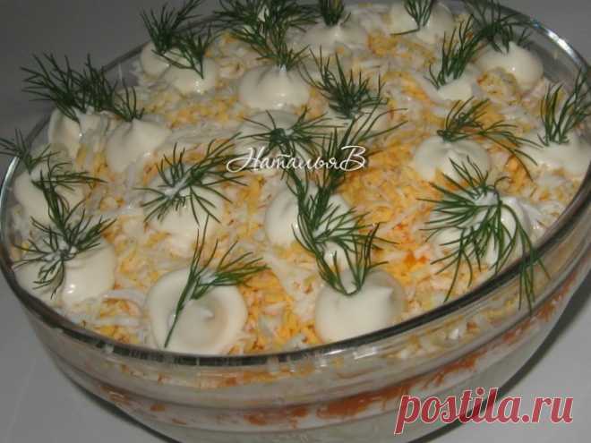 Для любителей селедочных салатов — Салат «Лисья шубка» | Таки Вкусно