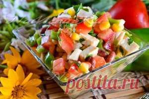 Салаты без майонеза: рецепты с фото простые и вкусные