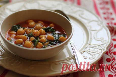 Суп из нута и шпината | EverydayMe Russia