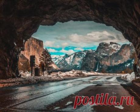 Картинки yosemite, national park, тунель, природа - обои 1280x1024, картинка №304869