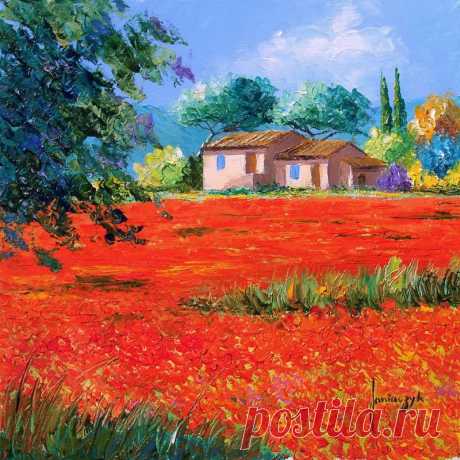 Буйство красок. Художник Jean Marc Janiaczyk