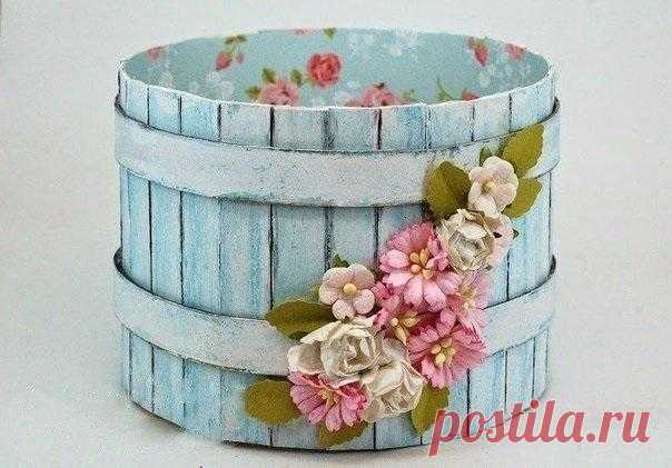 Делаем бочонок😊 / Вязание как искусство!
