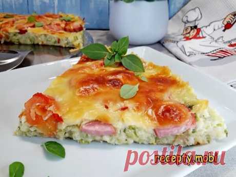 Пицца из кабачков в духовке