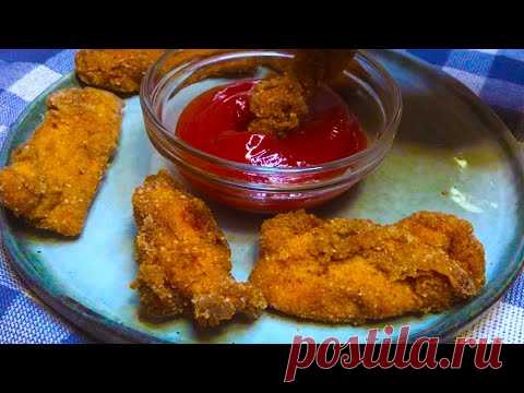 Куриные наггетсы в домашних условиях как сделать стрипсы как в KFC рецепт