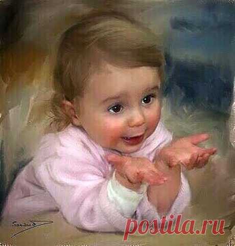 ༺🌸༻Из подсмотренного....

- Папа, откуда я взялся? - спросил маленький Коля, залезая к родителям на диван. 
- Из мамы, - автоматически ответил папа, потом опомнился, и с ужасом стал ждать уточняющих вопросов. 
- А мама откуда взялась? 
- Из Воронежа, - облегчённо выдохнул папа. 
- А Воронеж откуда взялся? 
- Воронеж? Странный вопрос… А! Вспомнил! Его же архитектор нарисовал. Дяденька такой. По этому рисунку Воронеж и построили. 
Колю этот факт очень заинтересовал. 
- А меня, ...