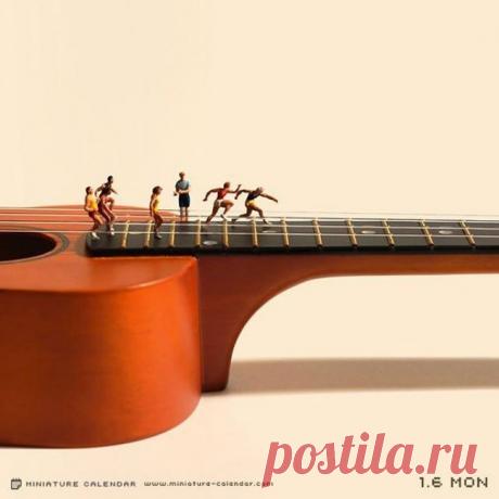 Крошечный мир японского художника из подручных предметов - Путешествуем вместе