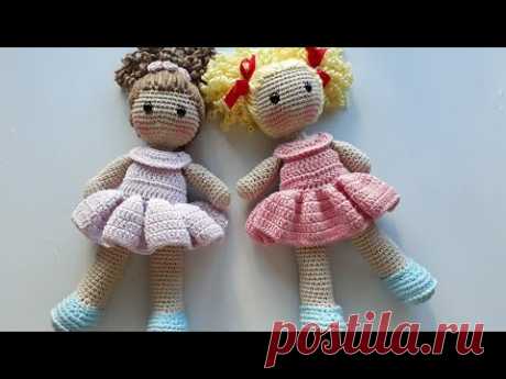 Boneca Eloá Amigurumi |  Parte 1 - Corpinho